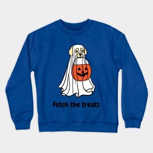 Fetch the Treats Ghost Dog Crewneck Sweatshirt